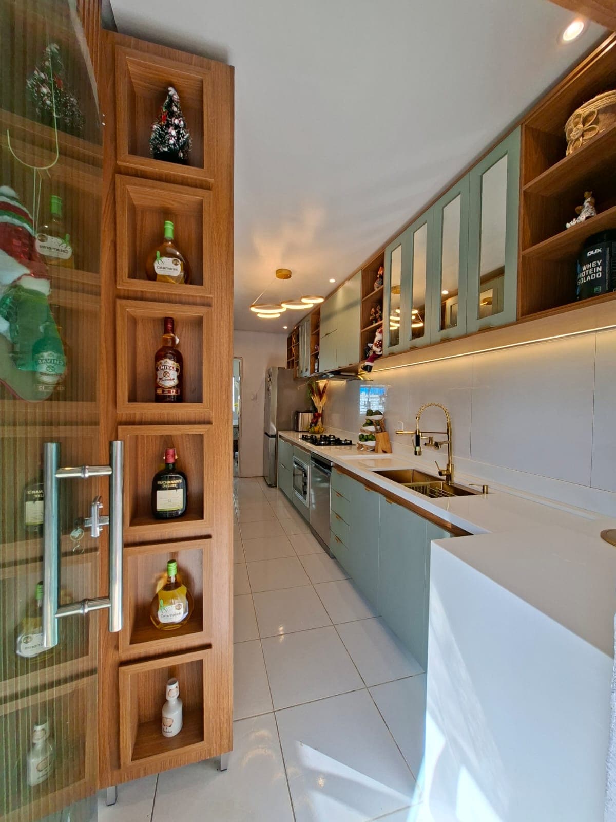 Cozinha Galeria Verde Jade