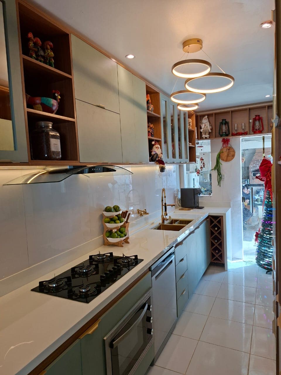 Cozinha Galeria Verde Jade