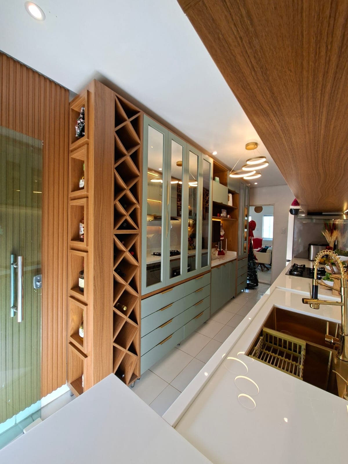 Cozinha Galeria Verde Jade